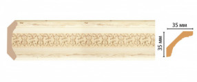 Плинтус потолочный DECOMASTER 167S-1028 (35*35*2400мм)